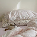 Vireza Washed Cotton Floral Bedding Set Four Piece G70