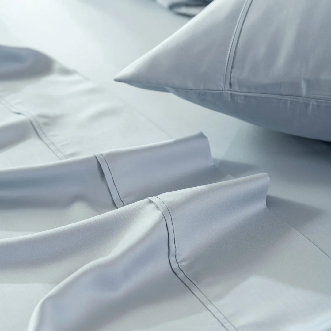 Bamboo Sheet Set - Pale Blue