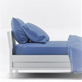 Myosotis Blue Bamboo Bed Sheets Set