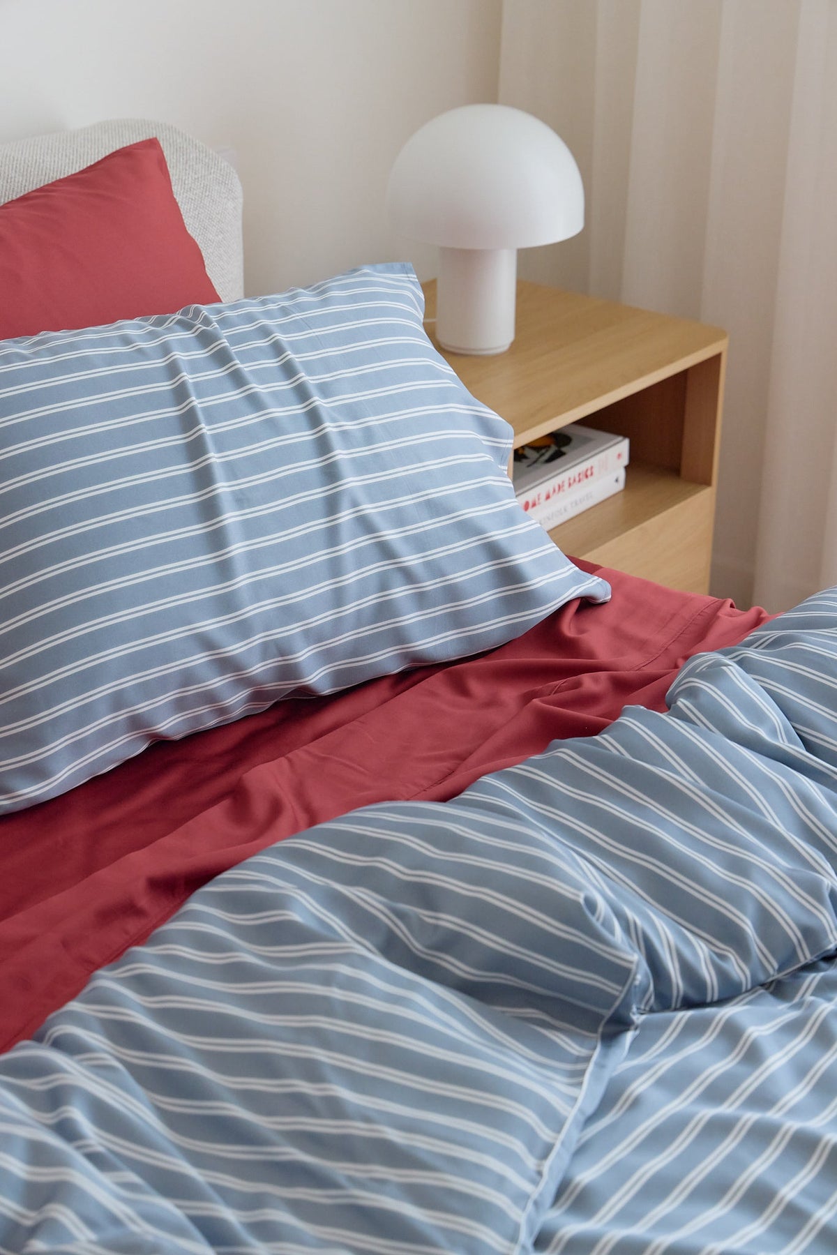 Bay Stripe Bamboo Quilt Cover