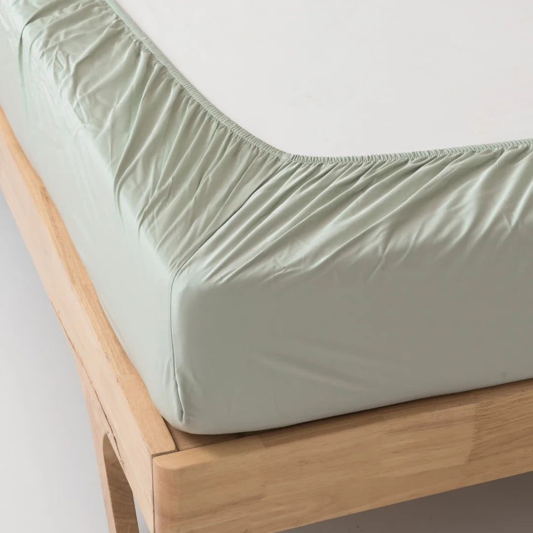 Bamboo Fitted Sheet - Sage
