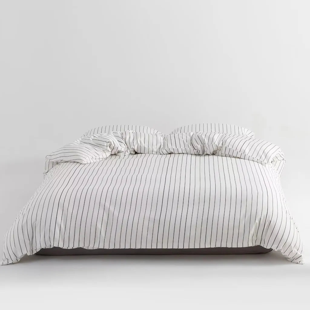 Classic Pinstripe Duvet Cover