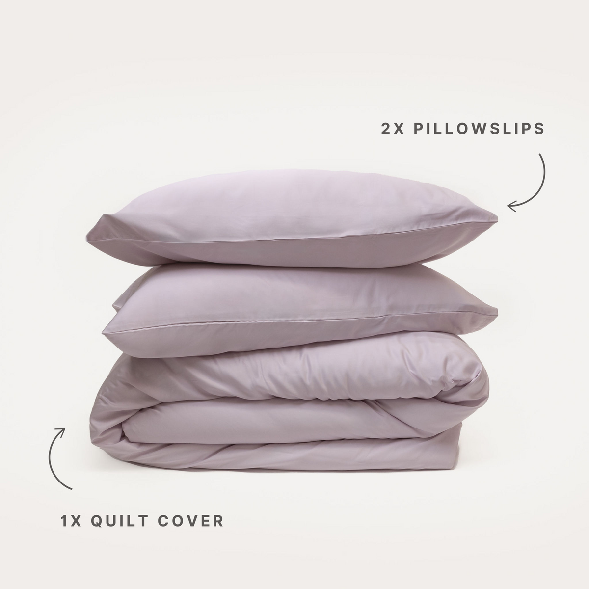 Lilac Bamboo Quilt Cover