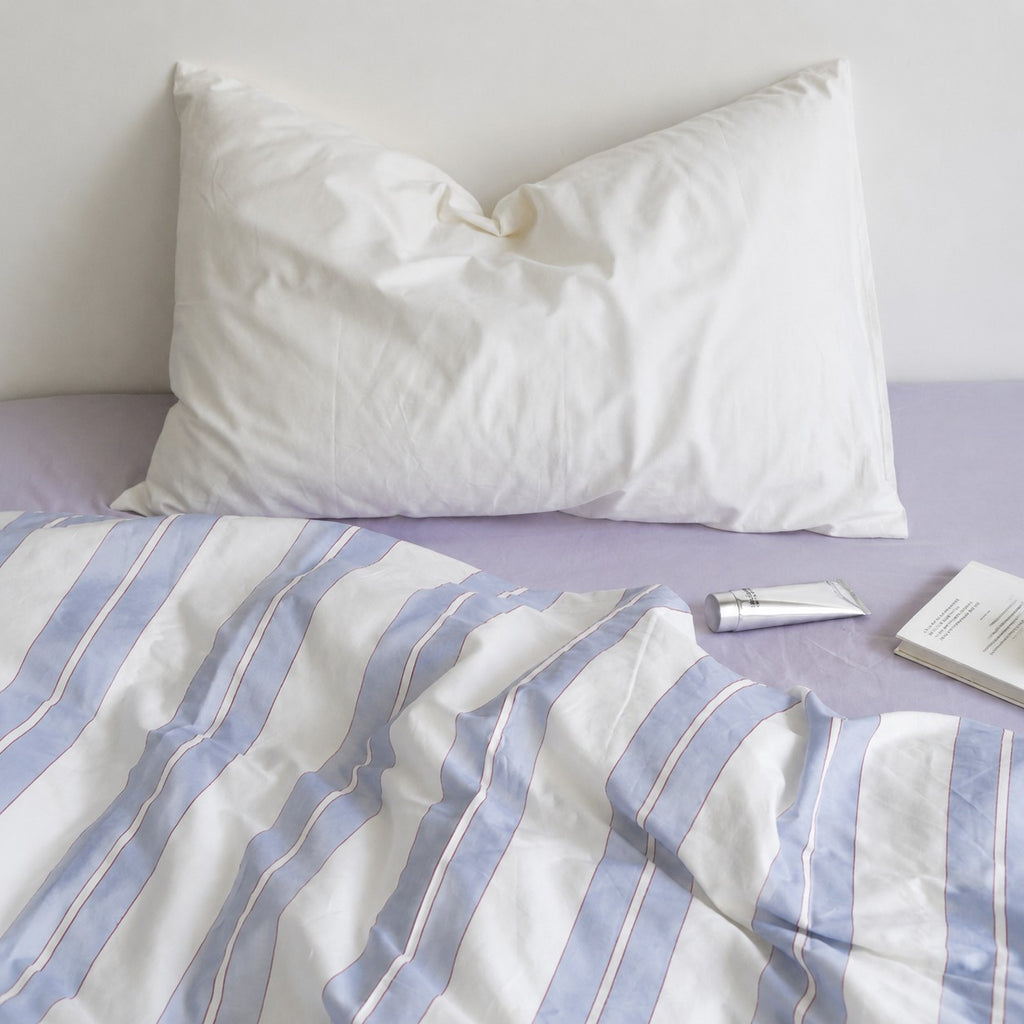 Vintora Haven Stripe Cotton 4 Piece Bedding Set G106