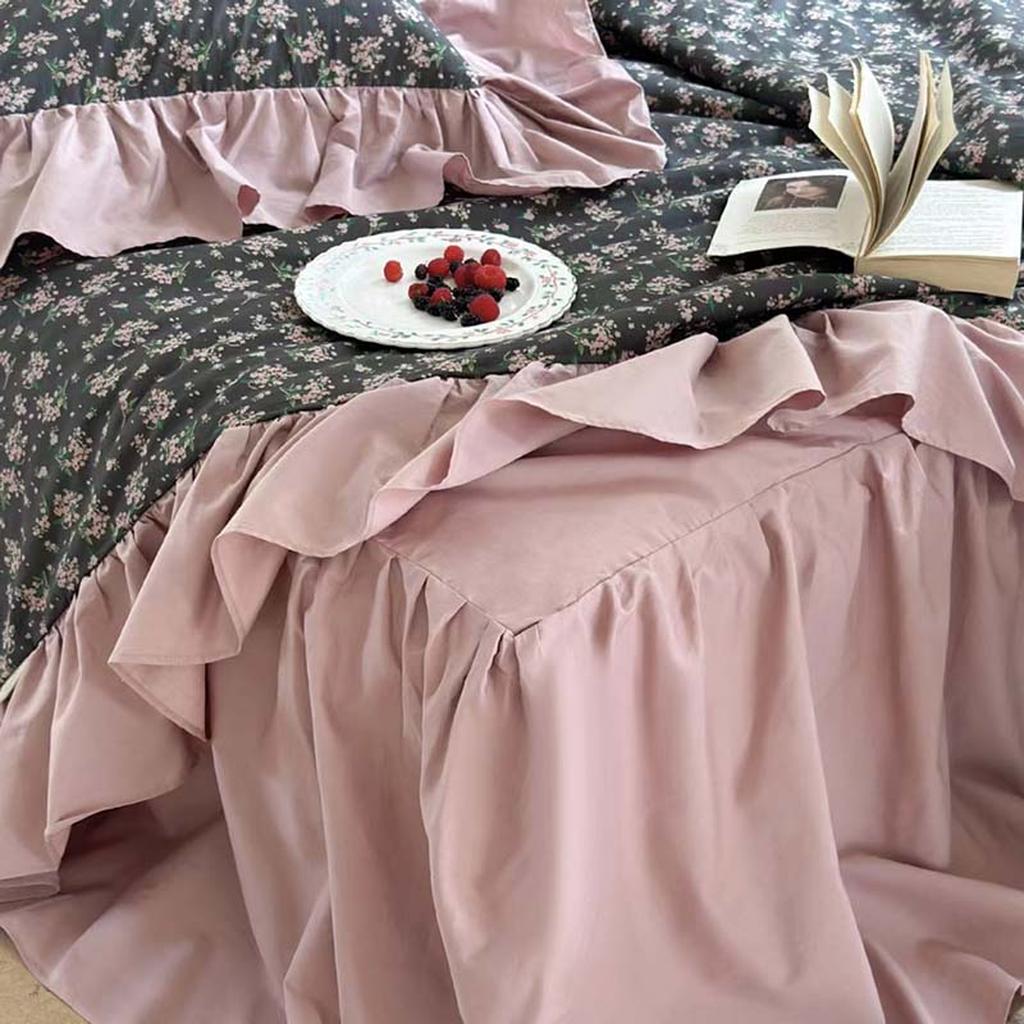 Spring Garden Ruffle Bedding Set