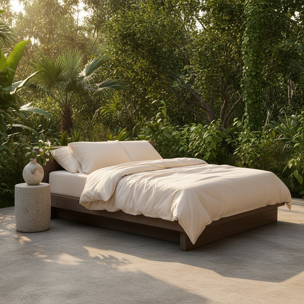 Pet Hair Repellent Bamboo Bedding Set
