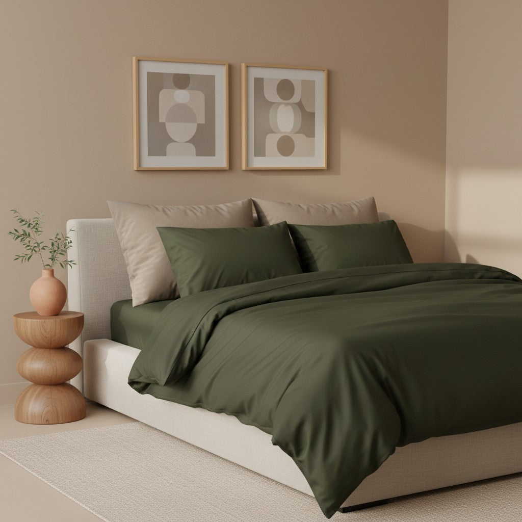 Pet Hair Repellent Bamboo Bedding Set