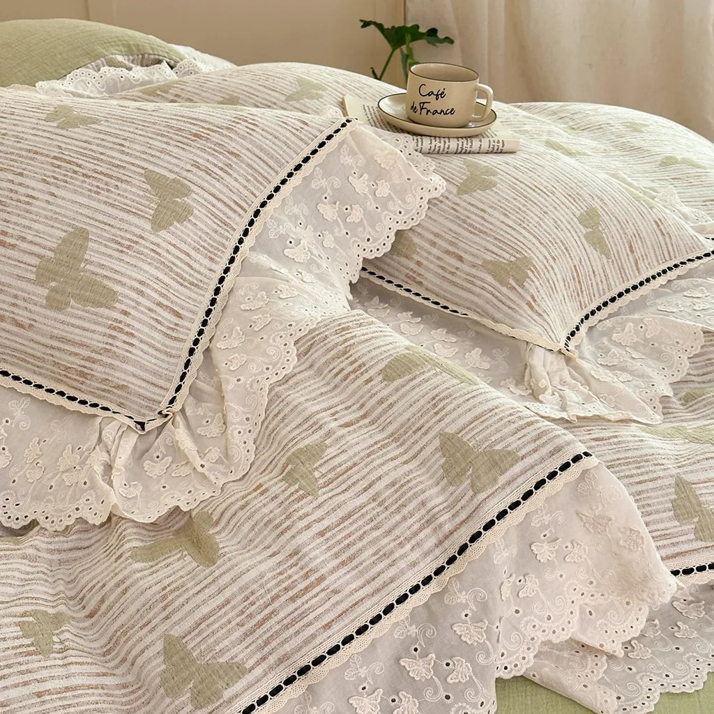 Romantic Butterfly Bedding Set