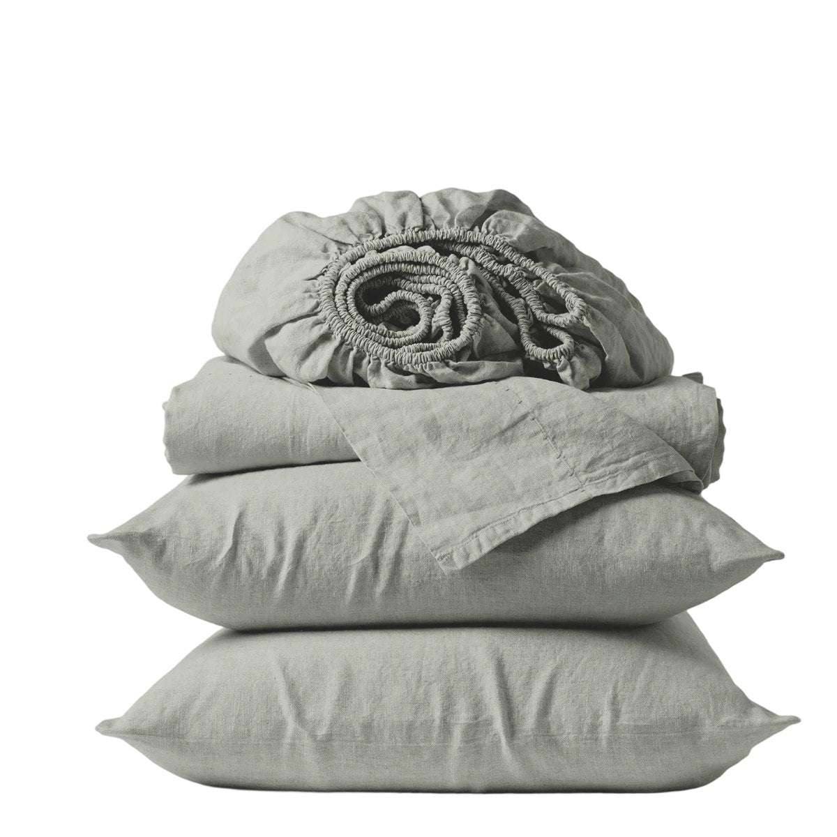 Cottara Washed Cotton Bedding Set Soft Breathable Bed Linen for Cozy Dorm and Home Use G65