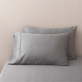 Bamboo Pillowcase Set - Stone Grey