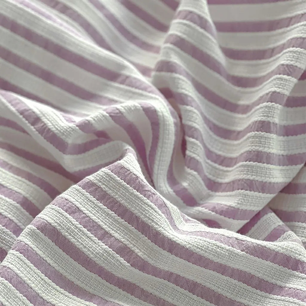Refresh Jacquard Striped Duvet Cover