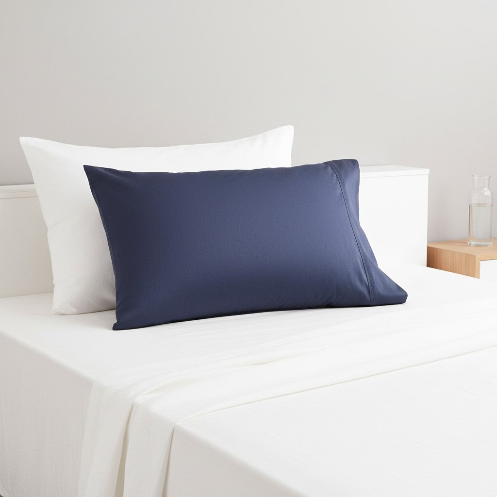 Bamboo Cotton Indigo Pillowcase