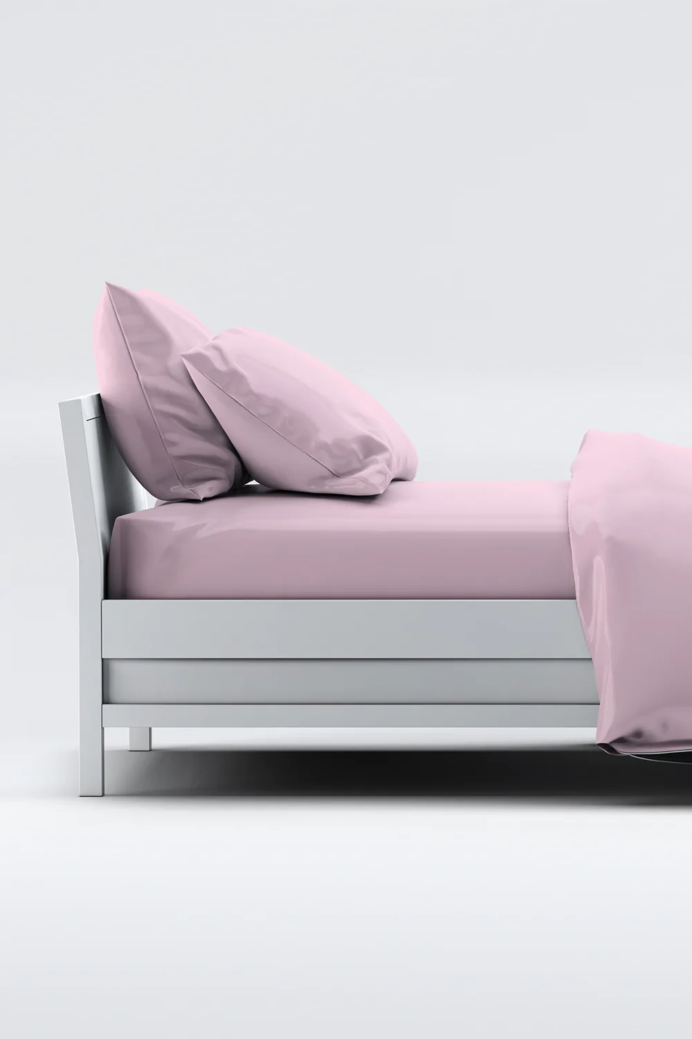 Pale Rose Bamboo Bed Sheets Set