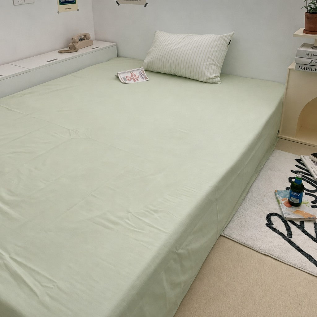 Vintora Soft Washed Cotton Stripe Bedding Set G91