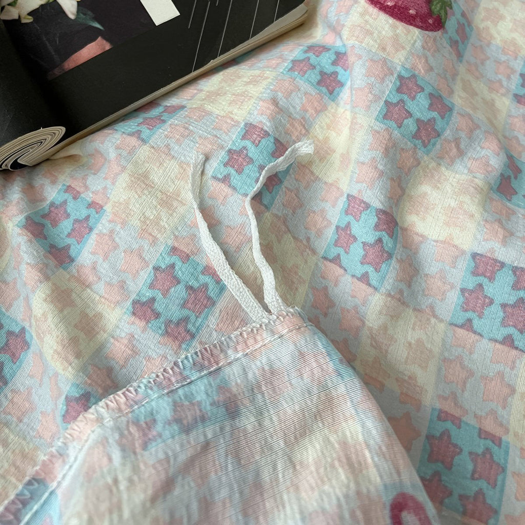 Berry Best Kawaii Strawberry Bedding Set